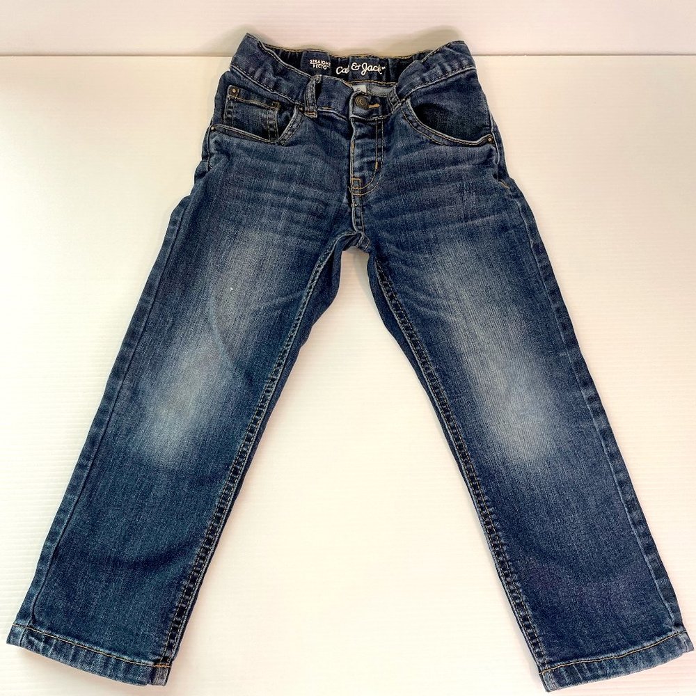 Cat and Jack Boys Straight Leg Jeans 4T
